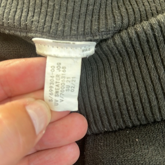 🪅Banana Republic Sweater Knit Jogger pants Charcoal Grey L - Picture 5 of 8